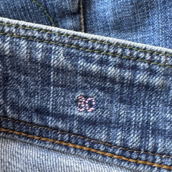 Of The Earth Organic Denim Womens Bootcut Blue Jeans Boho Hippie Casual School - Picture 6 of 16